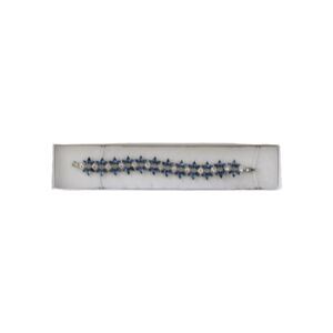 The Skyline Collection Faux Sapphire & Rhinestones Bracelet